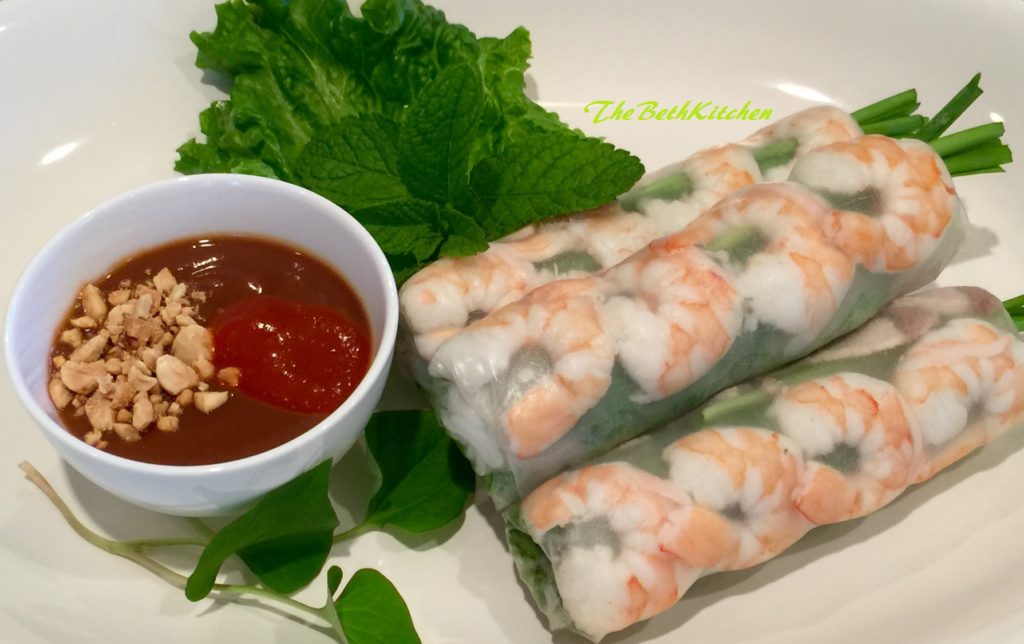 Gỏi Cuốn - Vietnamese Fresh Spring Rolls