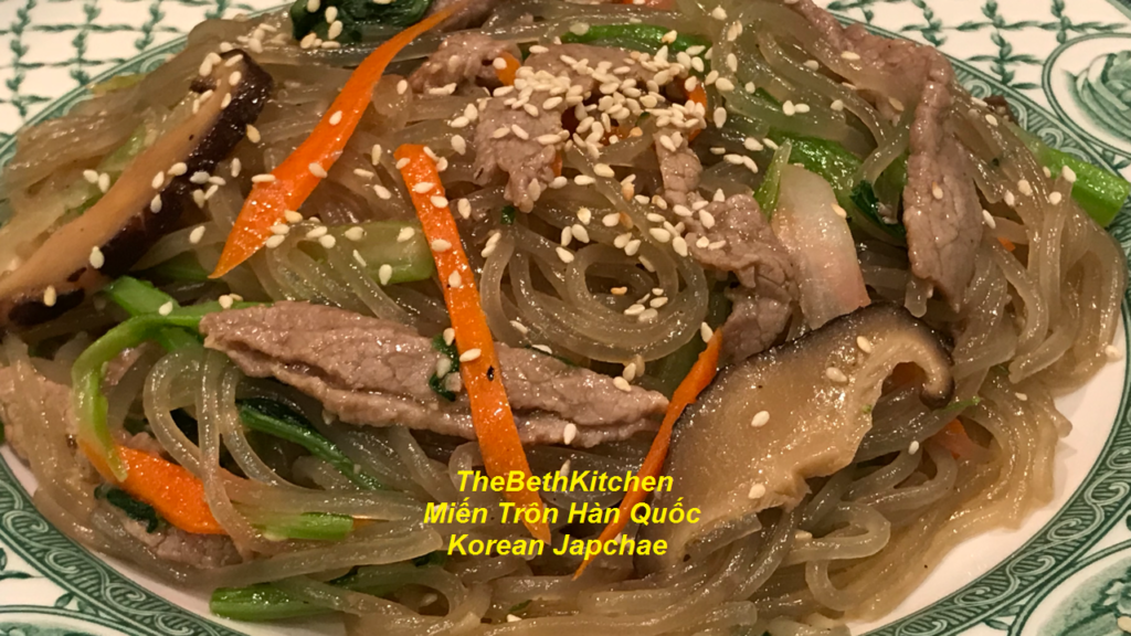 Miến Trộn Hàn Quốc bảo đảm thơm ngon/ Korean Japchae