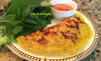 Bánh Xèo - Vietnamese Savory Crepes