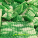 Bánh Đúc Lá Dứa Nước Đường Thốt Nốt – Pandan Rice Cake with Coconut and Palm Sugar Syrup