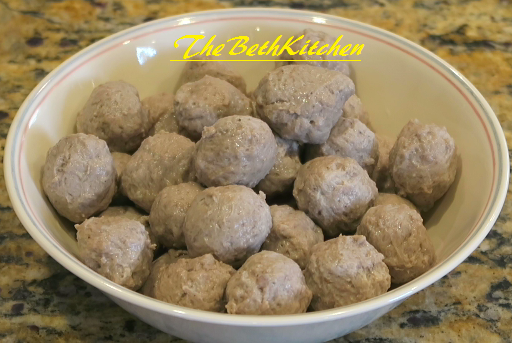 How to make Vietnamese Beef Meatballs - Bo Vien