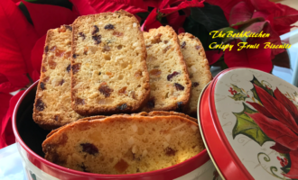 Crispy Delicious Fruit Biscuits/ Biscotti