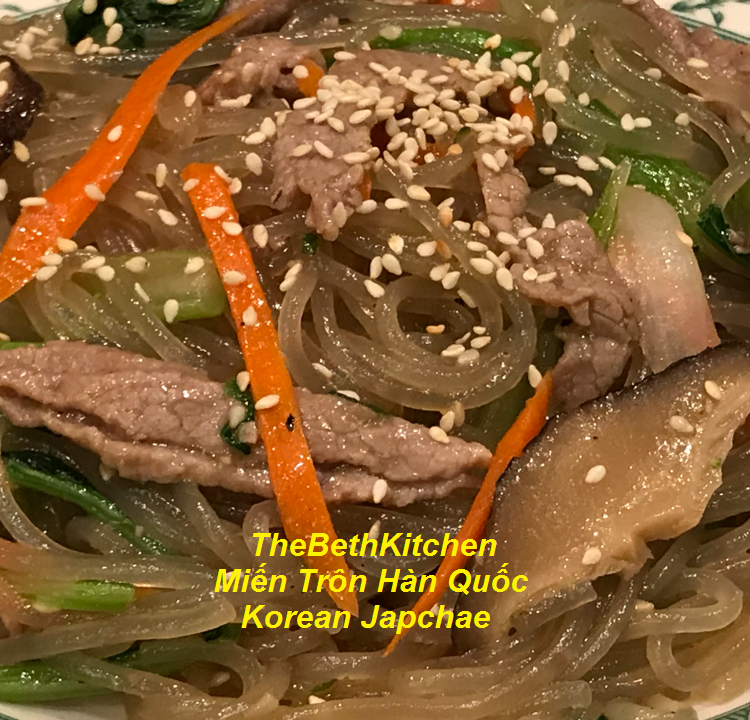 Miến Trộn Hàn Quốc bảo đảm thơm ngon/ Korean Japchae