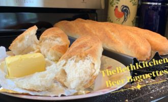 Bánh Mì_Bia Baguettes giòn ngon tuyệt vời và rất dễ làm_Beer Baguettes